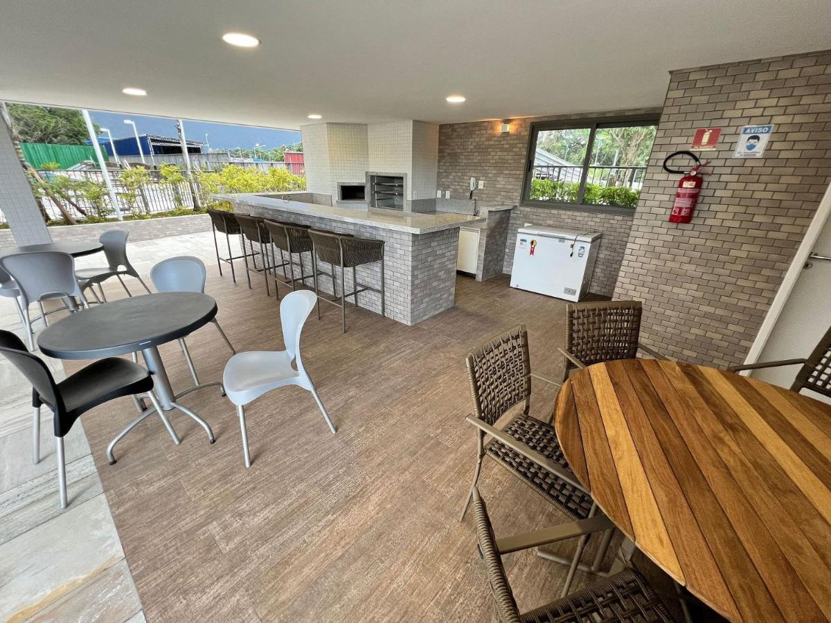 Home 49 I Apto Pe Na Areia E Piscina Aquecida Em Bertioga Buitenkant foto