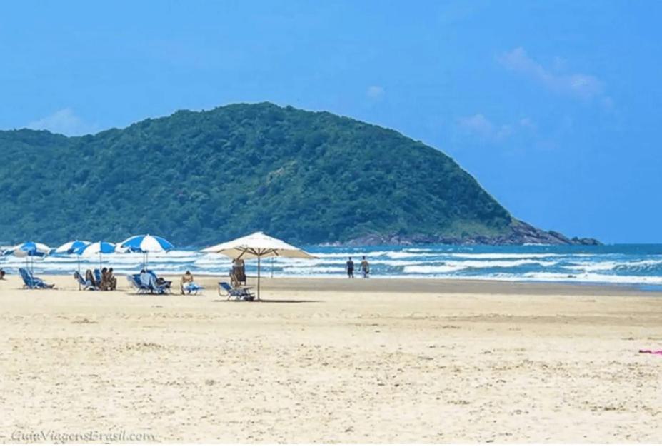 Home 49 I Apto Pe Na Areia E Piscina Aquecida Em Bertioga Buitenkant foto